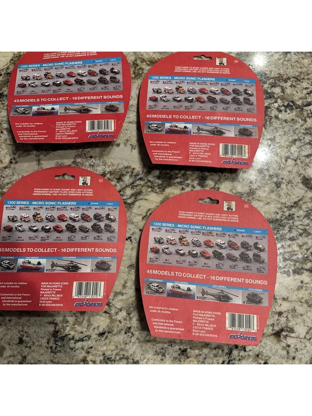 Majorette Micro Sonic Flashers Military Collection Lot Of 9 NEW + FAST SHIPPING